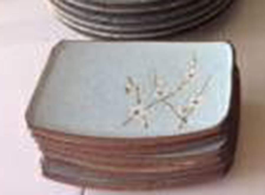 KOT3 Square Salad Plate by Kotobuki (Japan)-1