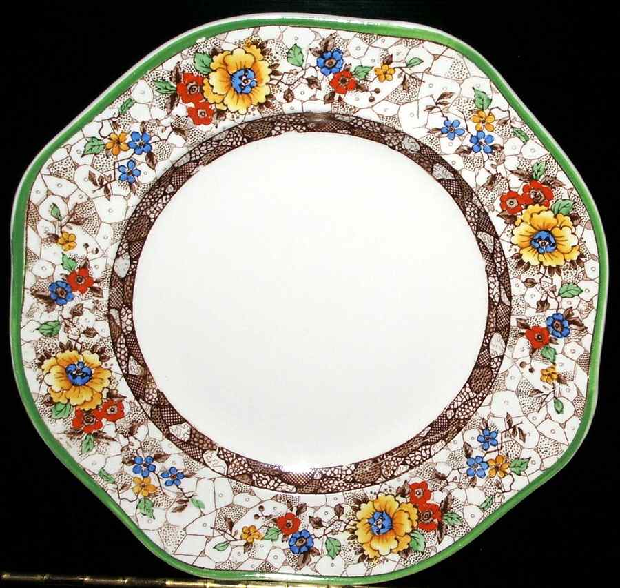 Katisha Luncheon Plate by James Kent (England)-1