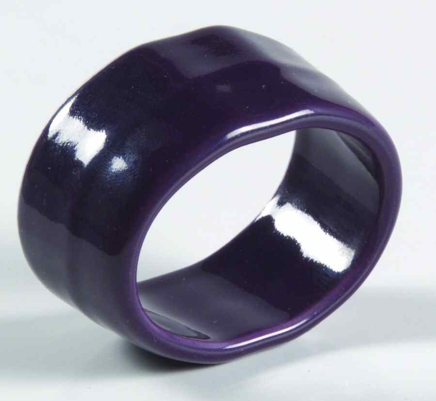Maison Purple Napkin Ring by Kennex Group (China)-1