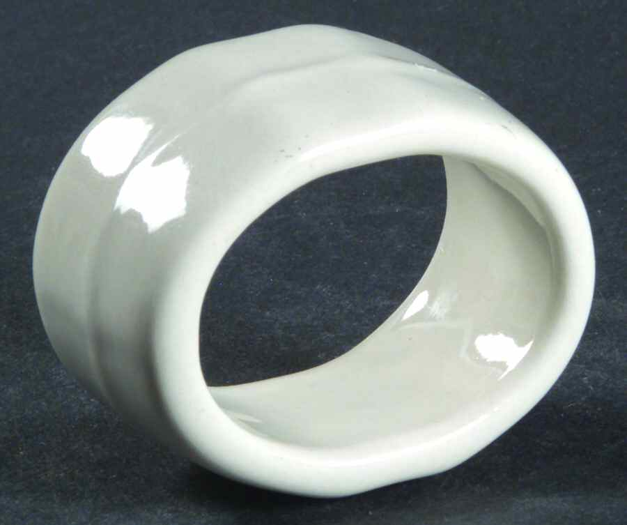 Maison White Napkin Ring by Kennex Group (China)-1