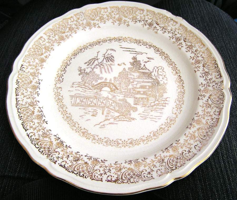 KNO927 Dinner Plate by Edwin Knowles-1
