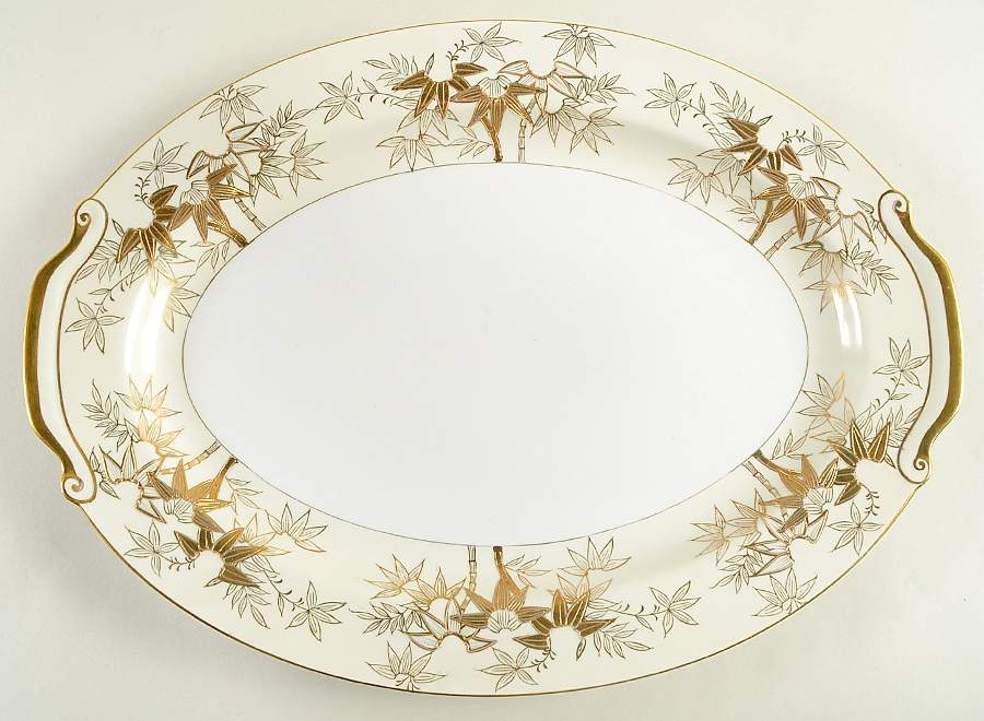 KAS24 16" Oval Serving Platter by Kasuga-1