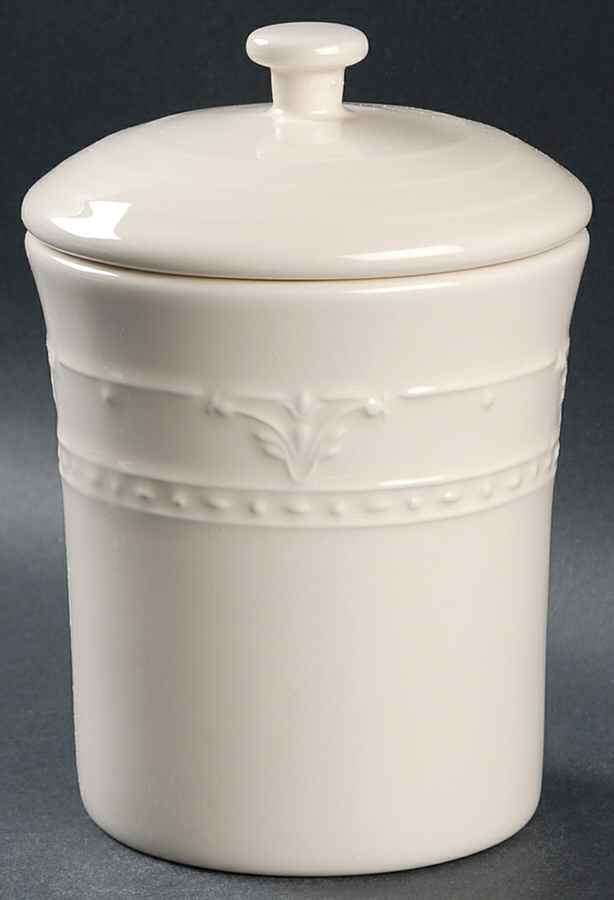 Florence Ivory Small Canister & Lid by Kennex Group (China)-1