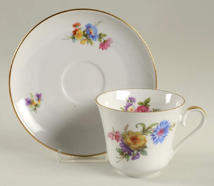 1870 Flat Cup & Saucer Set by Kaiser-1