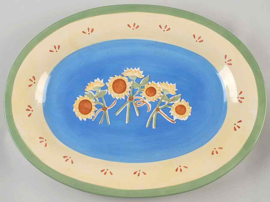 KIH6 19" Oval Serving Platter by KIC (China)-1