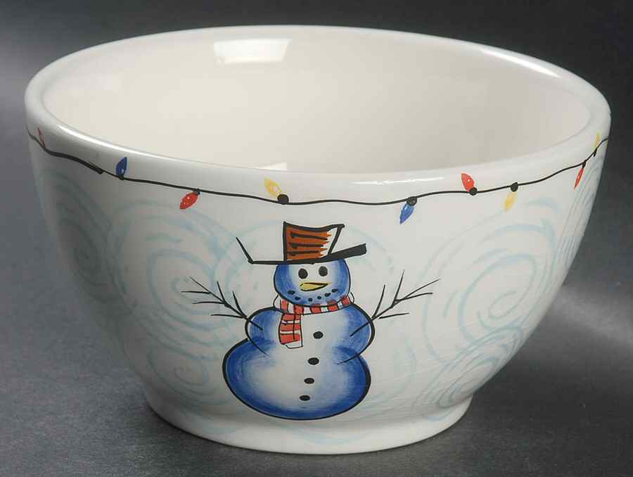 Swinging Snowman 5" All Purpose Bowl by KIC (China)-1