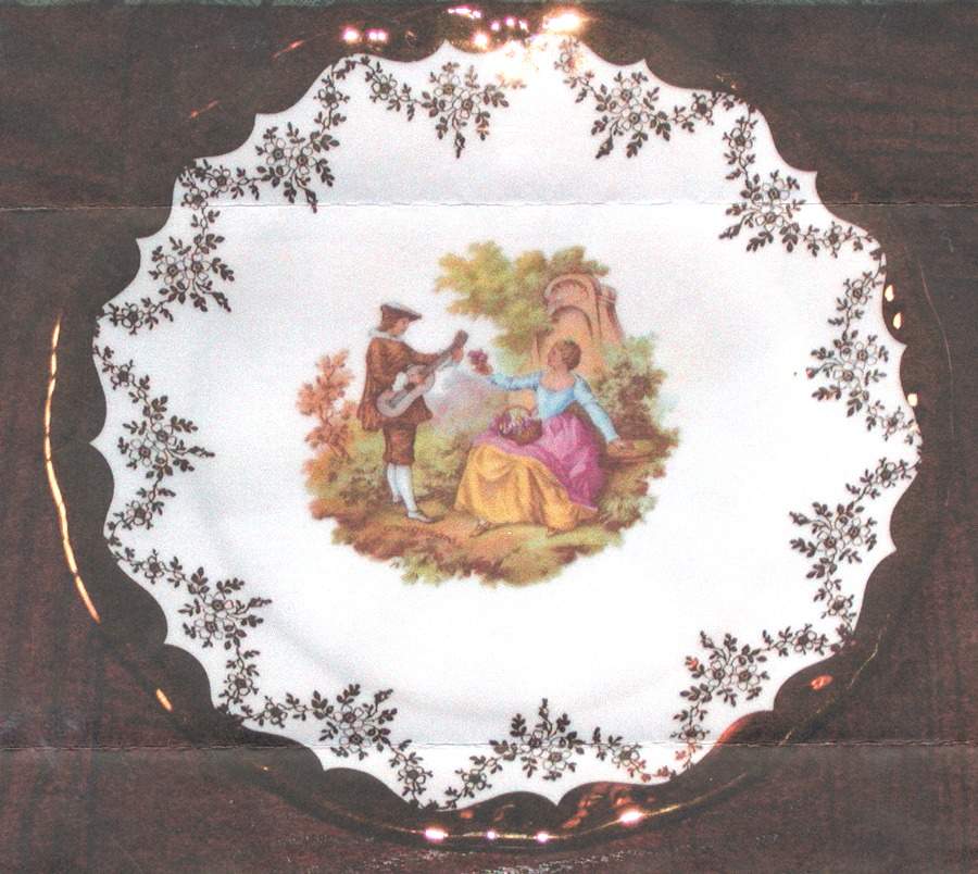 KL4 Dinner Plate by Kleiber (Germany)-1