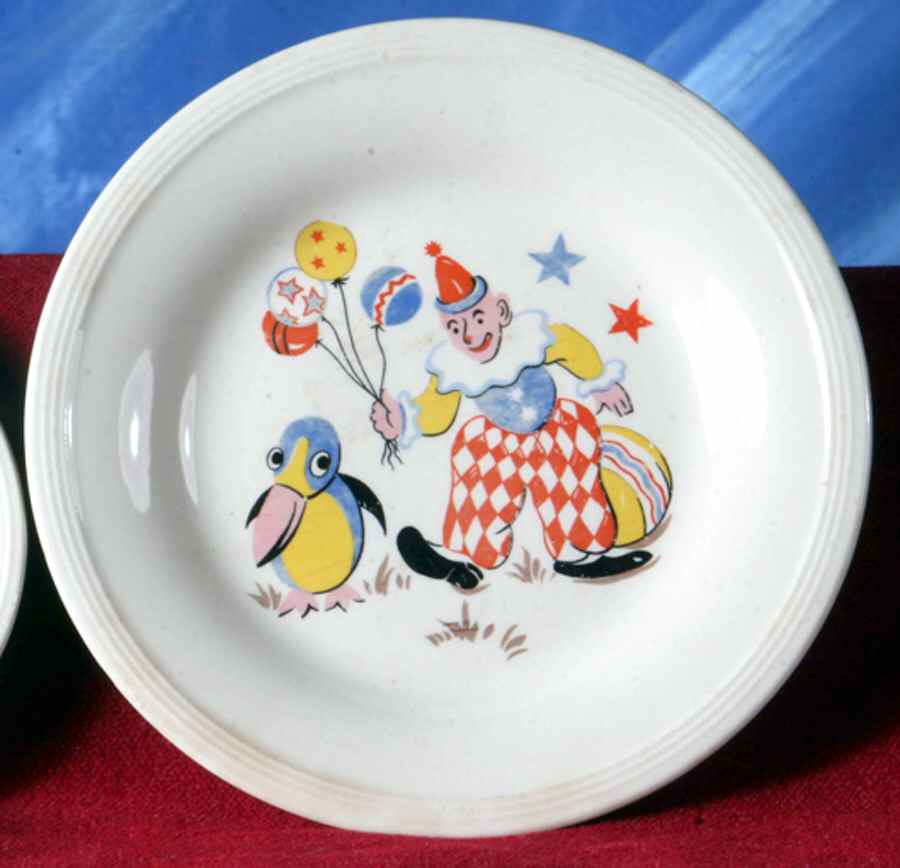 Circus Set Porringer by Edwin Knowles-1