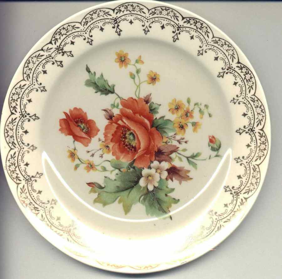 KNO947 Dinner Plate by Edwin Knowles-1