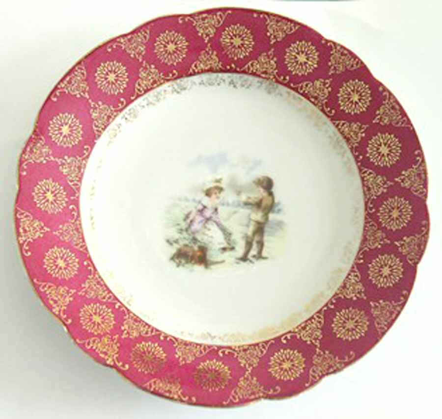 386-340 Salad Plate by KPM-1