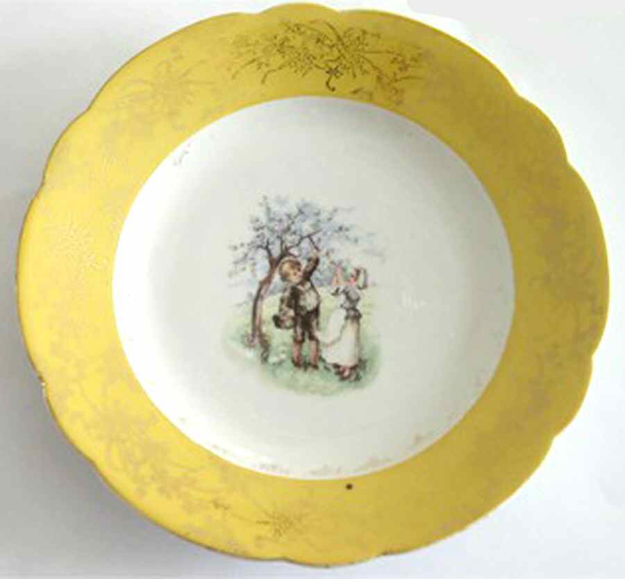 386-340 Salad Plate by KPM-1