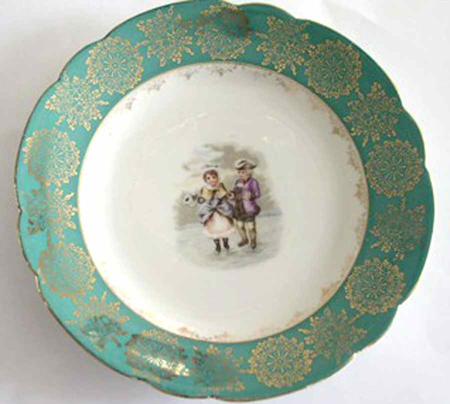 386-340 Salad Plate by KPM-1