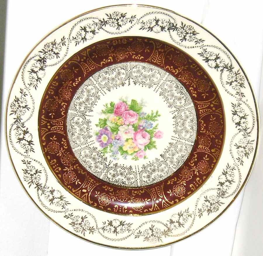 KNO956 12" Chop Plate (Round Platter) by Edwin Knowles-1