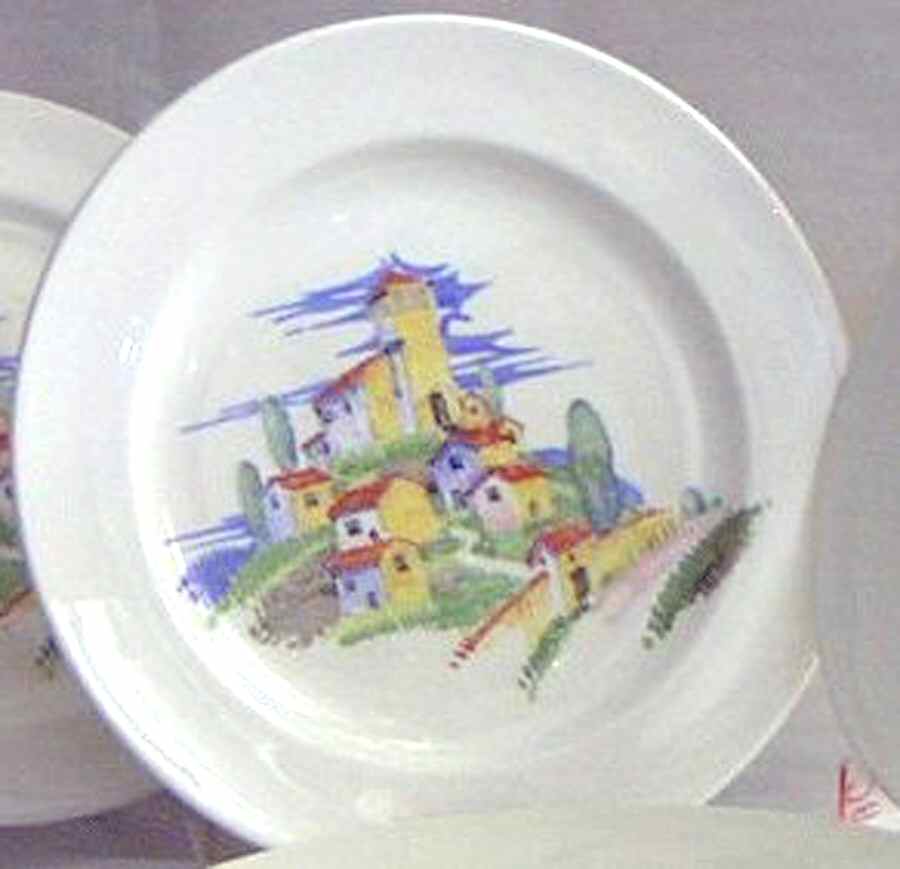 KNO961 Luncheon Plate by Edwin Knowles-1
