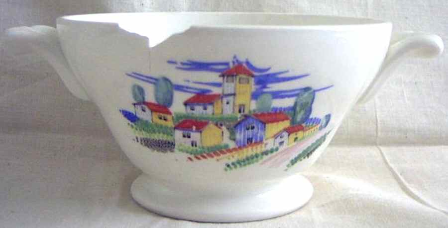 KNO961 Sugar Bowl No Lid by Edwin Knowles-1