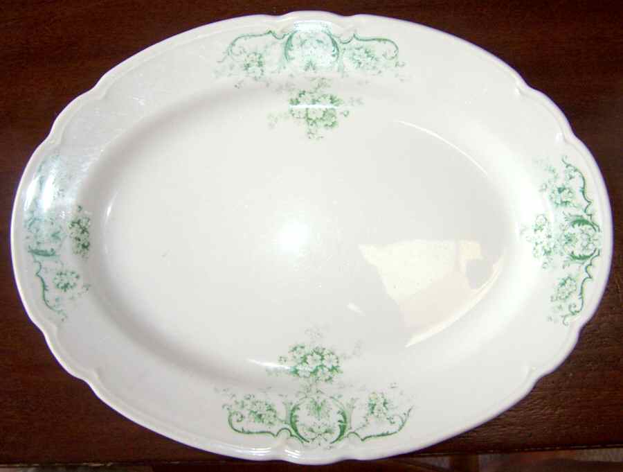 KTK145 14" Oval Serving Platter by Knowles, Taylor & Knowles-1