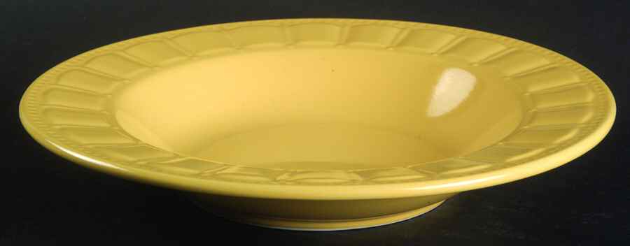 Preston Saffron Rim Soup Bowl by Kennex Group (China)-1