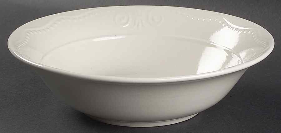 Isabella Ivory 9" Round Vegetable Bowl by Kennex Group (China)-1