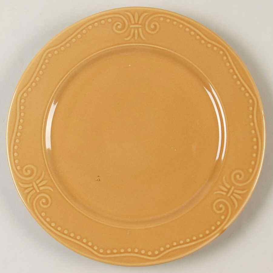 Isabella Mustard Salad Plate by Kennex Group (China)-1