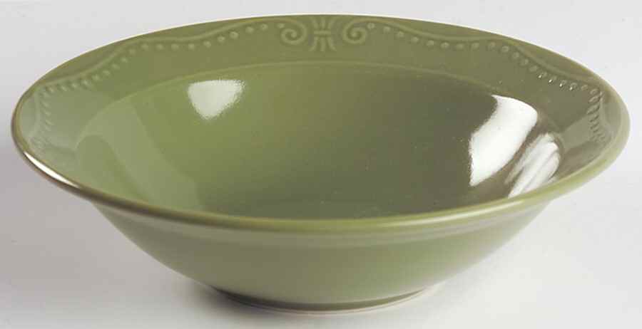 Isabella Sage Green Soup/Cereal Bowl by Kennex Group (China)-1
