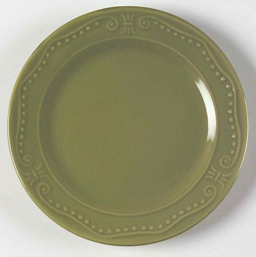Isabella Sage Green Bread & Butter Plate by Kennex Group (China)-1