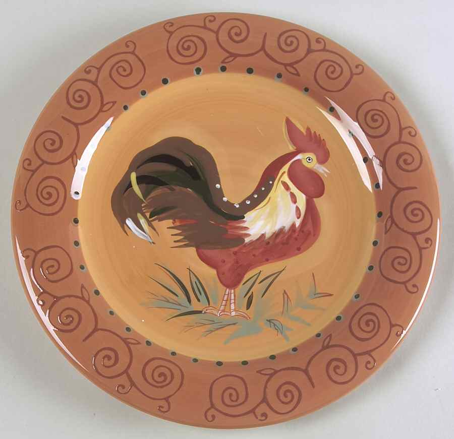 Rooster Dinner Plate by Kennex Group (China)-1