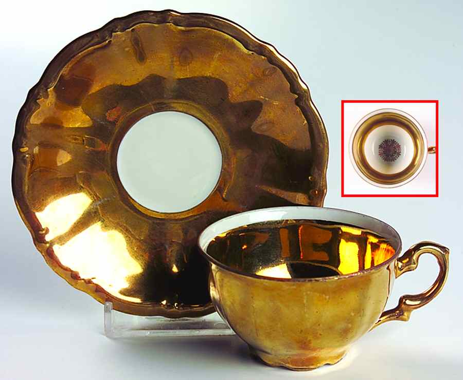 7120 Flat Demitasse Cup & Saucer Set by Kronester-1