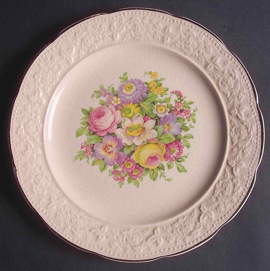 KNO981 Luncheon Plate by Edwin Knowles-1