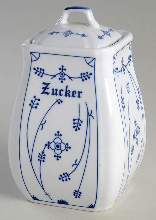 Blau Saks Sugar Canister & Lid by Kahla-1