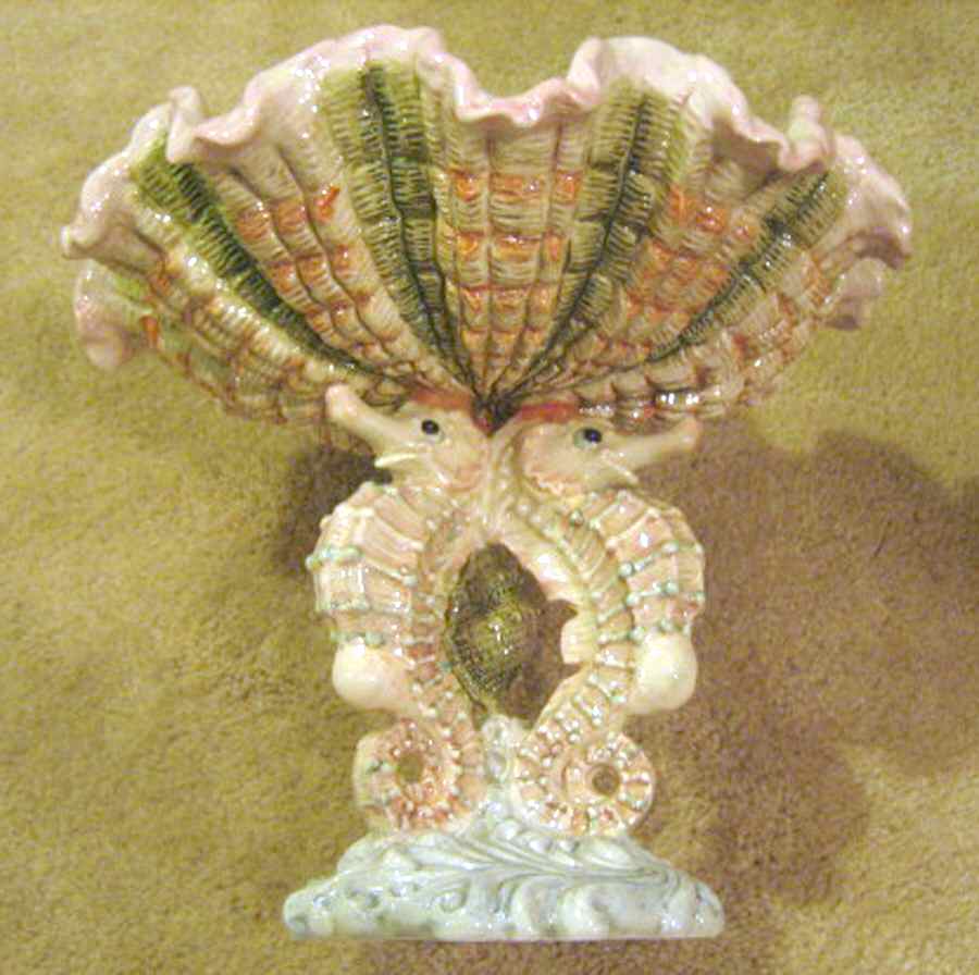 Ocean of Abundance Pedestal Bowl by Kaldun & Bogle-1