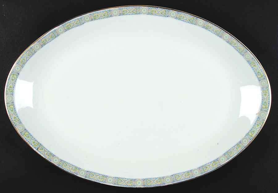 KPM218 17" Oval Serving Platter by KPM-1
