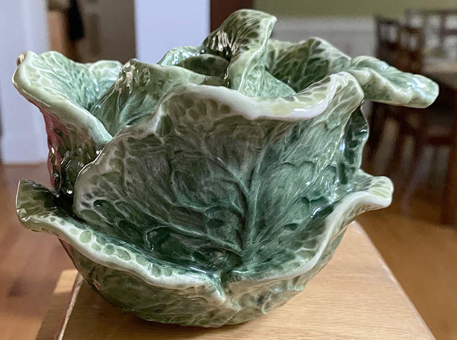Botticelli Cabbage Condiment Jar & Lid w/Spoon by Kaldun & Bogle-1