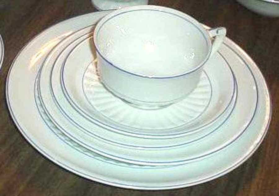 KTK154 Footed Cup & Saucer Set by Knowles, Taylor & Knowles-1