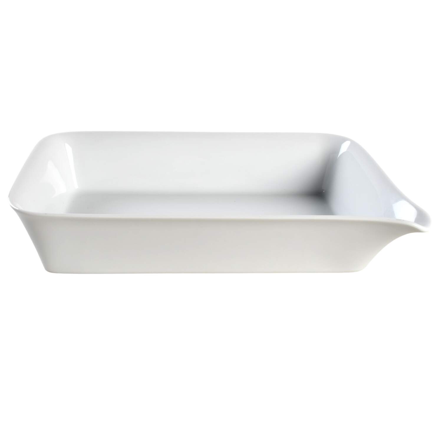 Cumulus (All White) 10" Rectangular Tray by Kahla-1