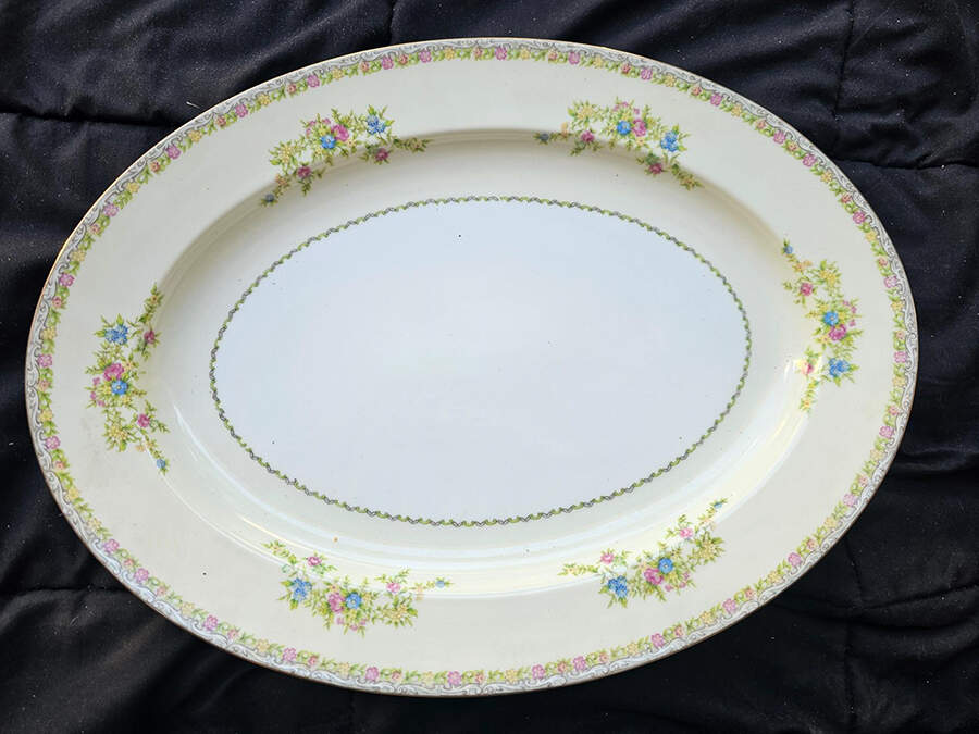 KIK63 12" Oval Serving Platter by Kikusui-1