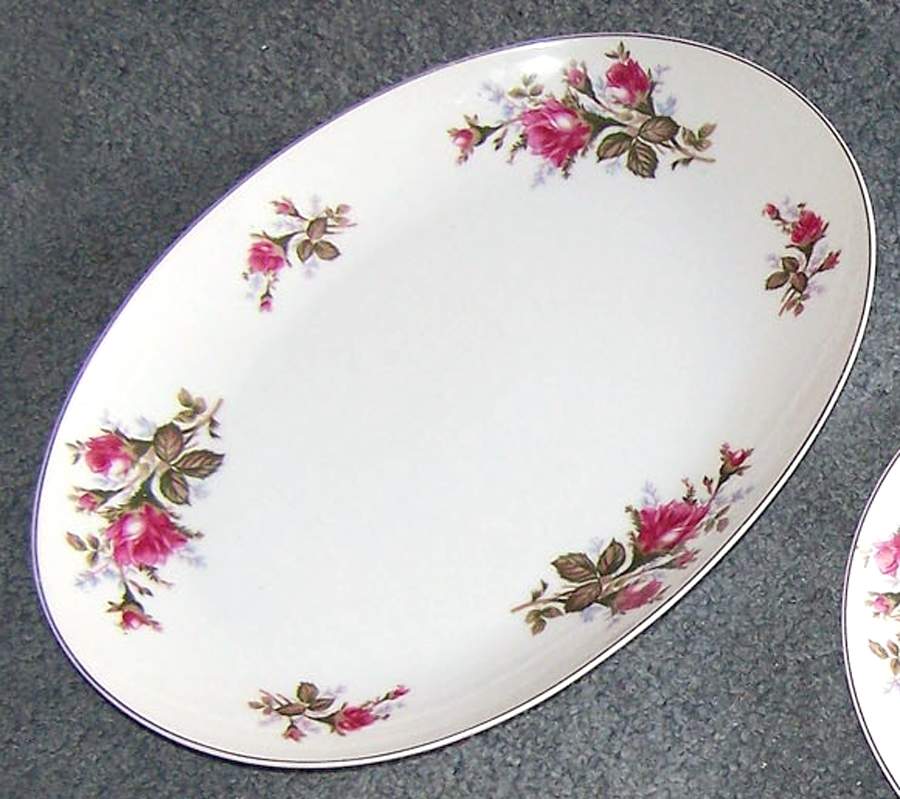 KUT268 14" Oval Serving Platter by Kutani-1