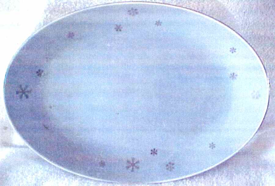 KON127 16" Oval Serving Platter by Kongo-1