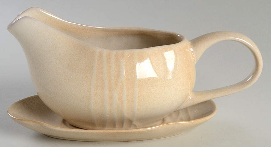 Linen Gravy Boat & Underplate by KN Karen Neuburger-1