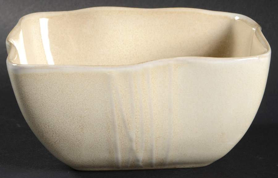Linen Square Soup/Cereal Bowl by KN Karen Neuburger-1
