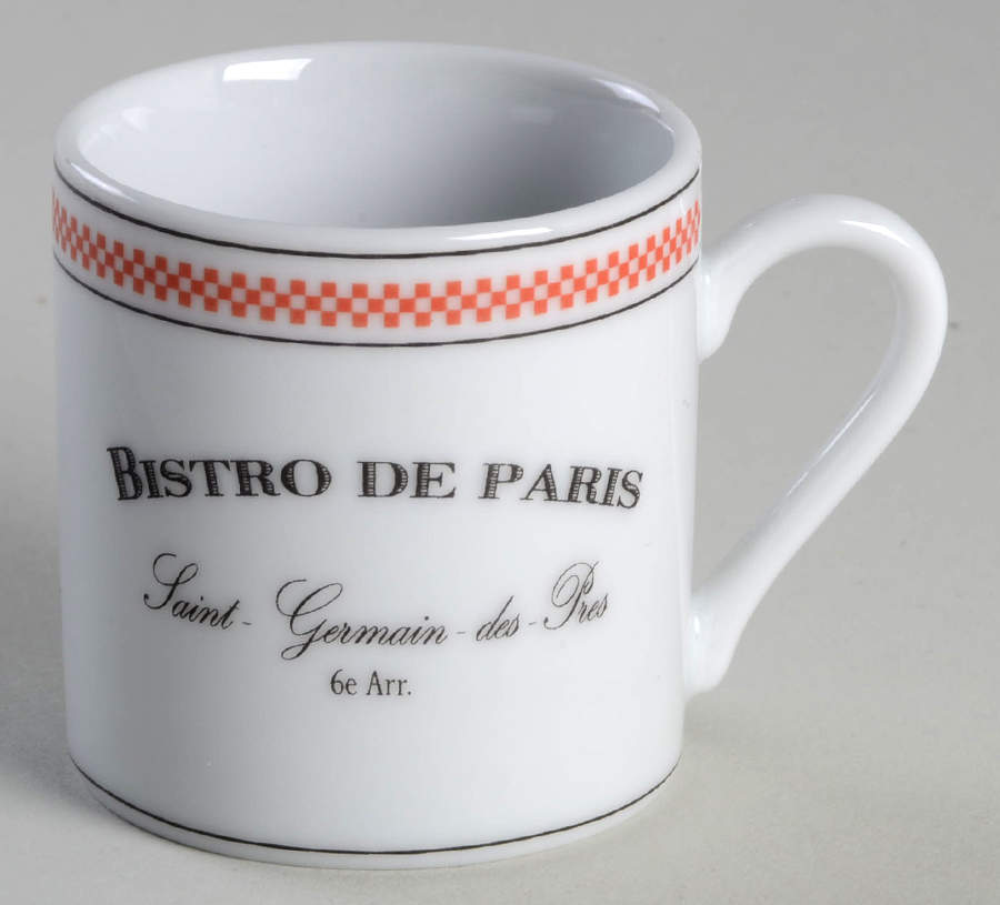 Bistro de Paris Espresso Cup by Kiss That Frog-1