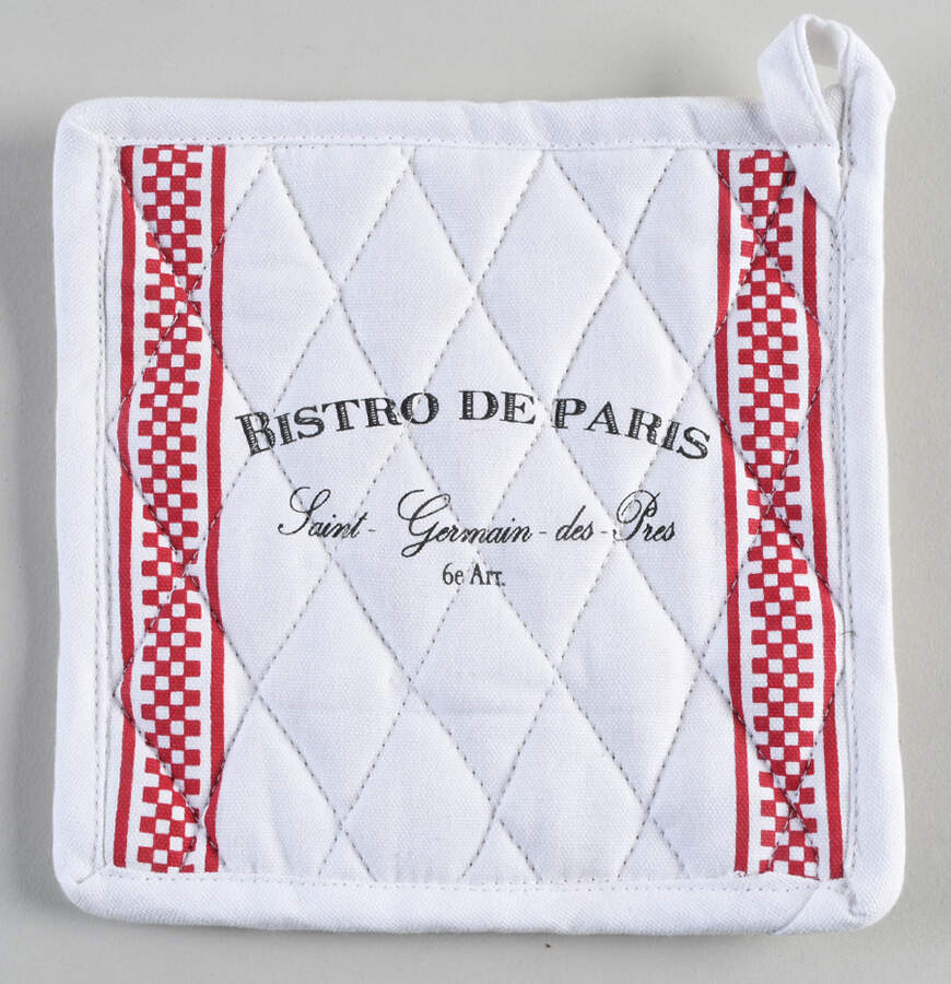 Bistro de Paris Cloth Potholder by Kiss That Frog-1