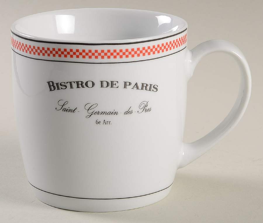Bistro de Paris Mug by Kiss That Frog-1