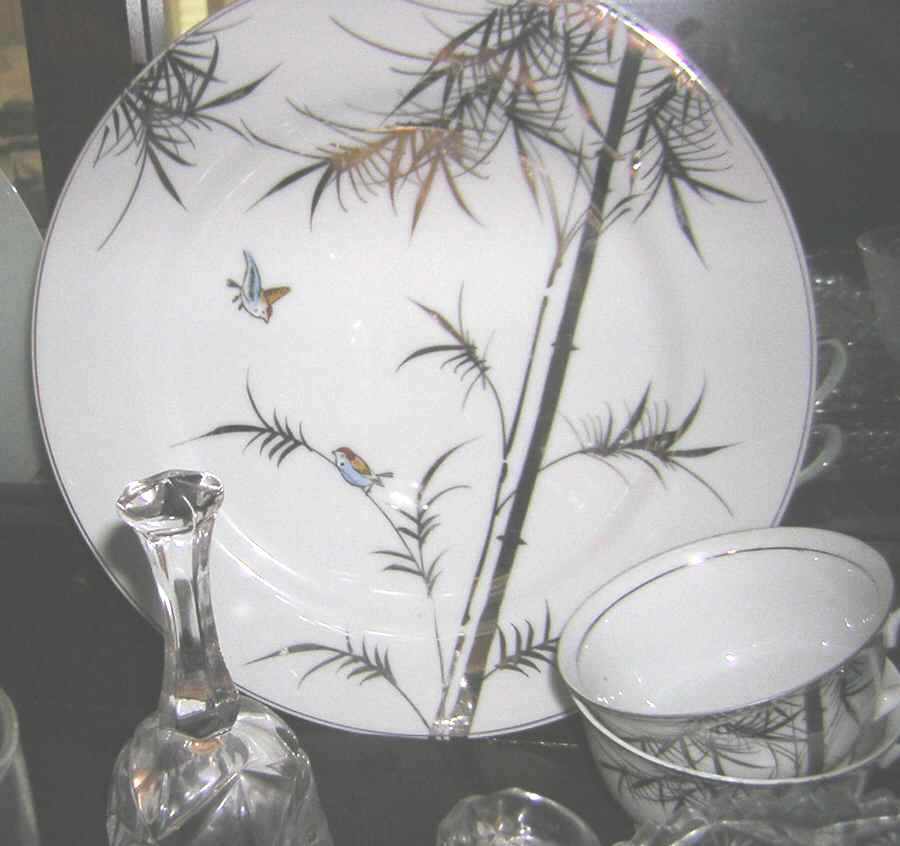 KUT273 Dessert/Pie Plate by Kutani-1