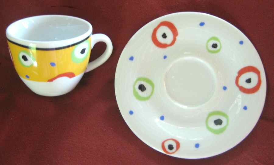 KHL76 Flat Demitasse Cup & Saucer Set by Kahla-1
