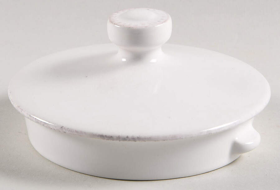 Rhone White Lid for Teapot by Kiss That Frog-1