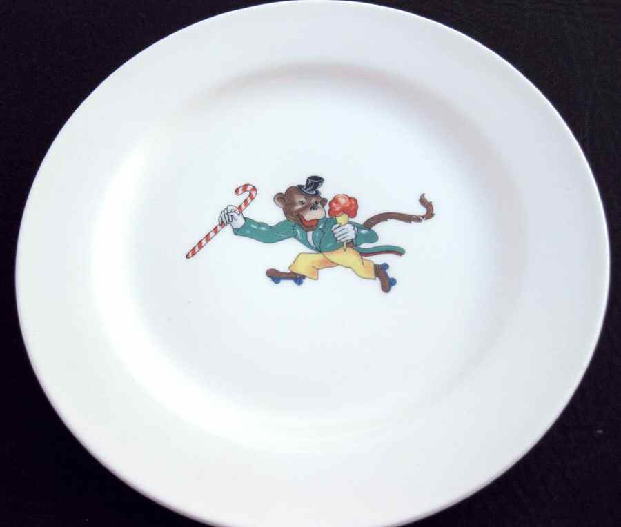 KNO1015 Child's Plate by Edwin Knowles-1