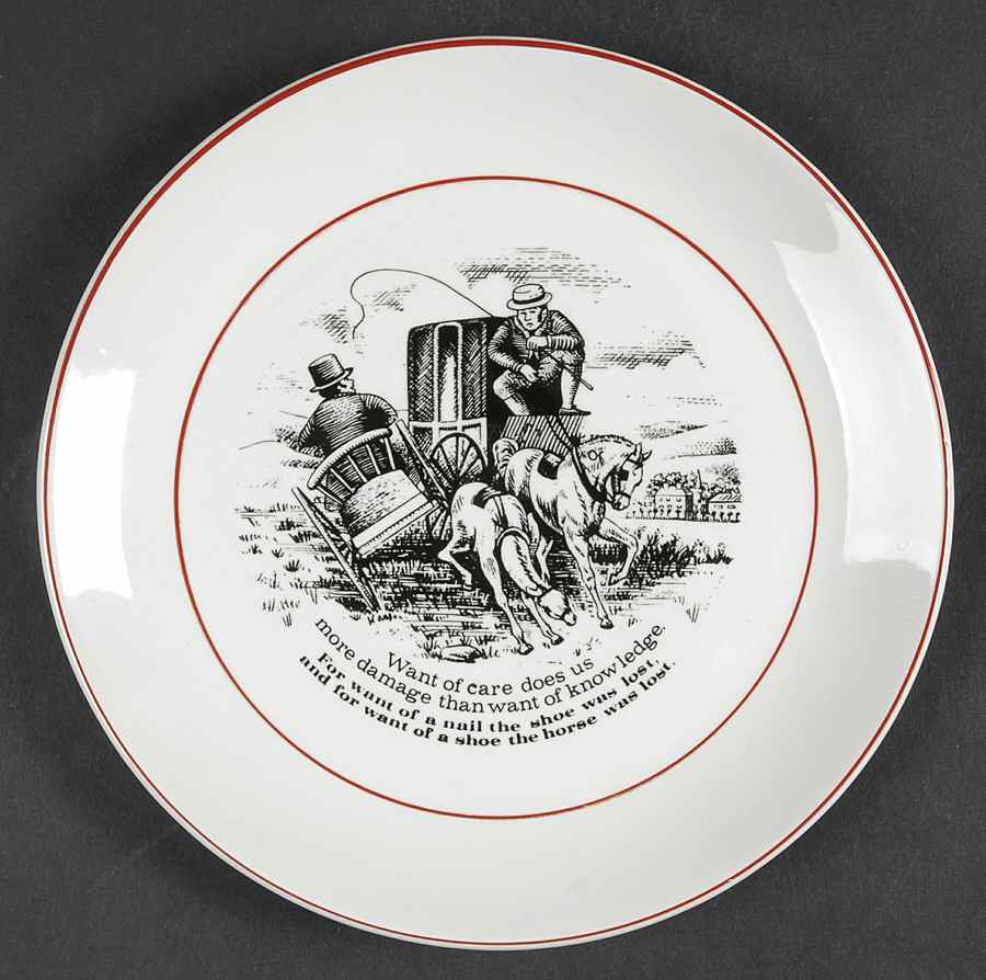 Way To Wealth, The Salad Plate by James Kent (England)-1