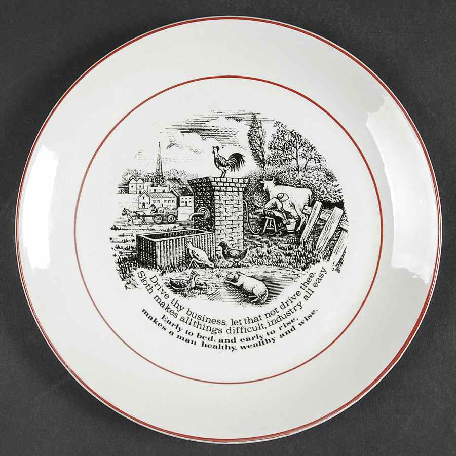 Way To Wealth, The Salad Plate by James Kent (England)-1