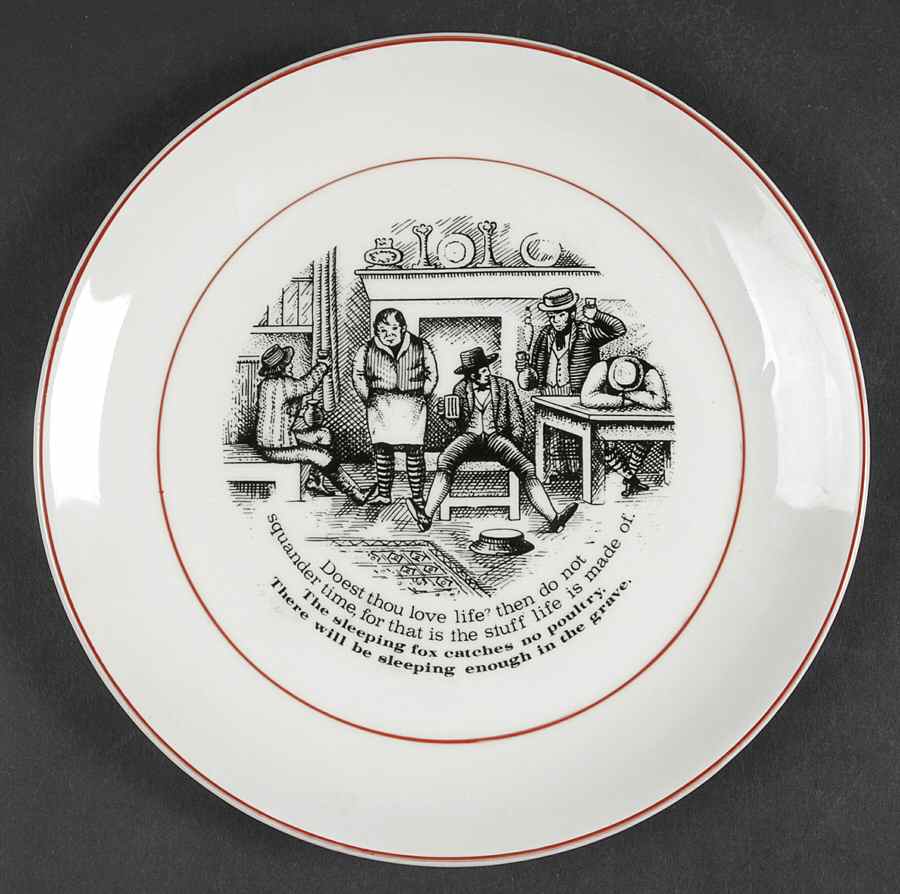 Way To Wealth, The Salad Plate by James Kent (England)-1