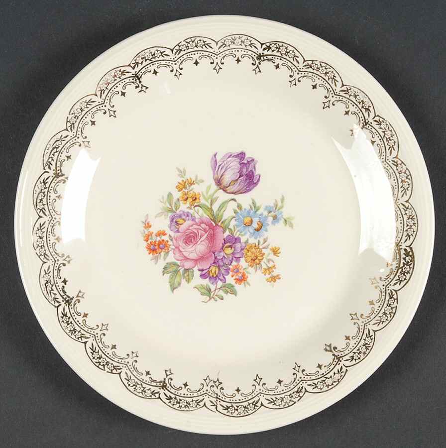 KNO1022 Salad Plate by Edwin Knowles-1